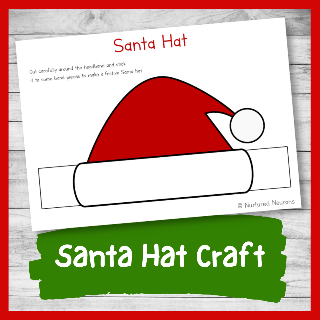 Simple Santa Hat Pattern Free Printable Printables Simple Santa Hat Pattern Free Printable Printables