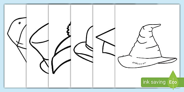 Printable Blank Hat Templates | Craft Ideas | Coloring Pages