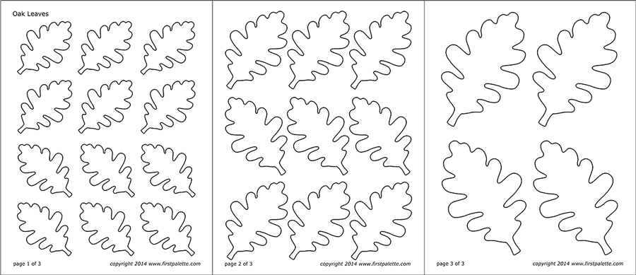Leaf Templates | Free Printable Templates &  Coloring Pages ...
