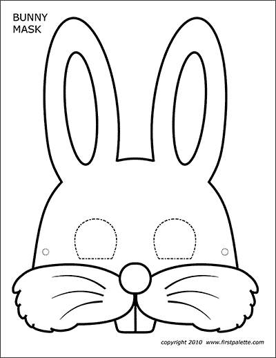 Printable Masks &  Glasses | Free Printable Templates &  Coloring ...