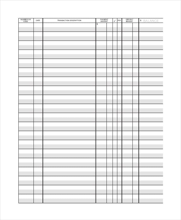 printable paper net check register