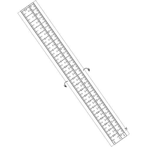 printable paper ruler in cm