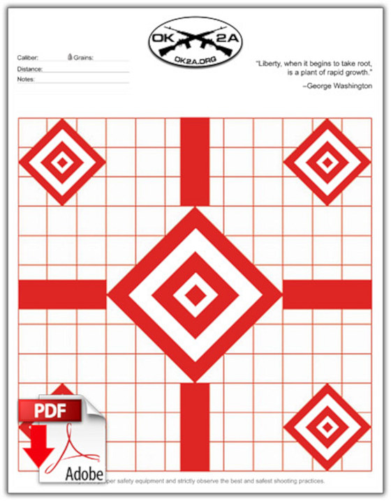 Five FREE Printable Precision Shooting Targets « Daily Bulletin