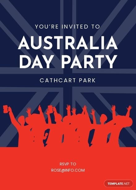 printable party invitations australia