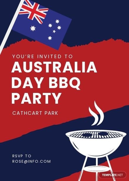 printable party invitations australia