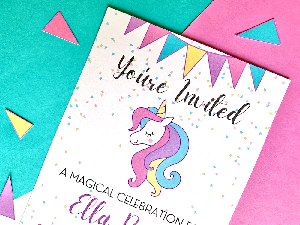 printable party invitations paper