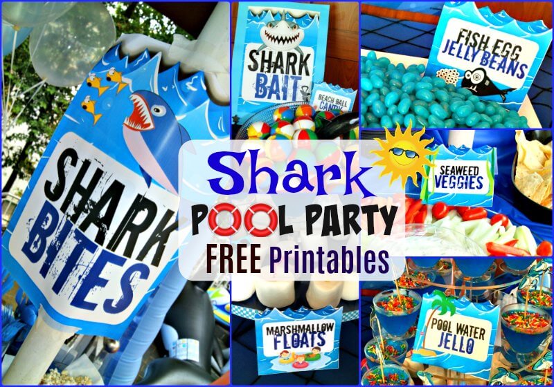 printable party signs free