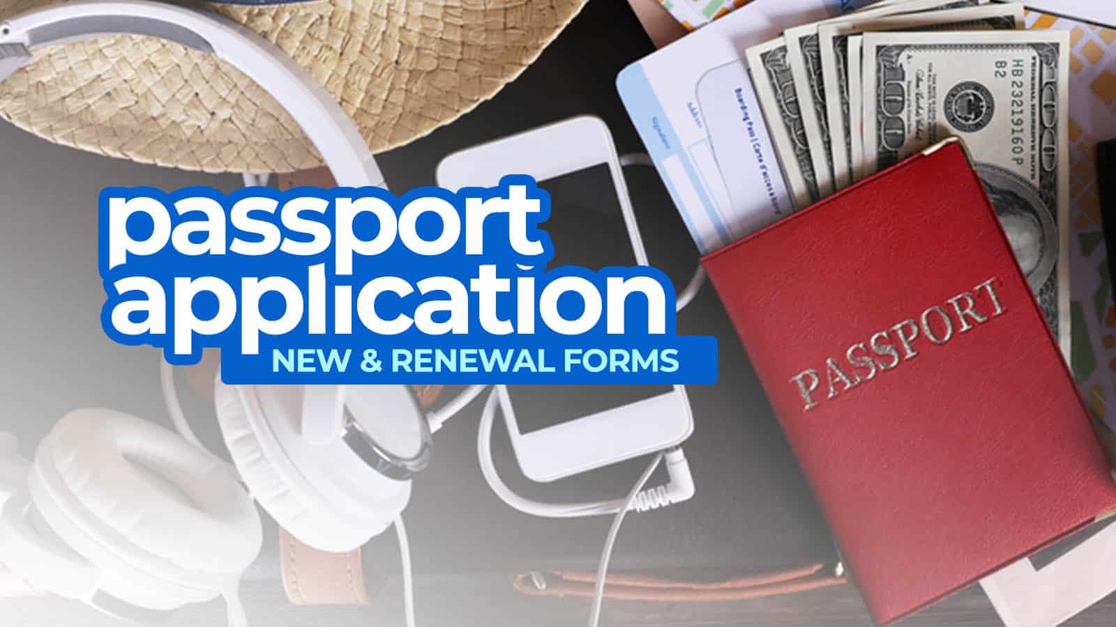printable passport application form philippines