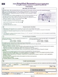 printable passport renewal application canada