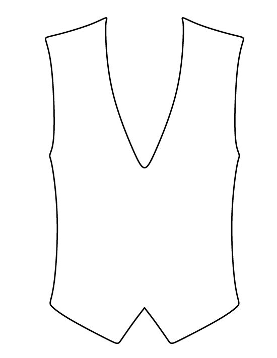 printable pattern for vest
