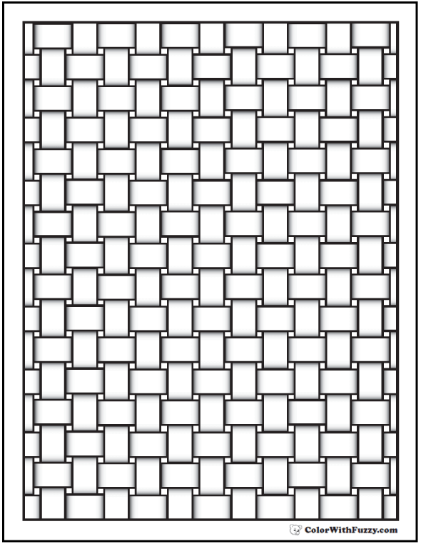 Pattern Coloring Pages ✨ Digital Coloring Pages For Kids And Adults