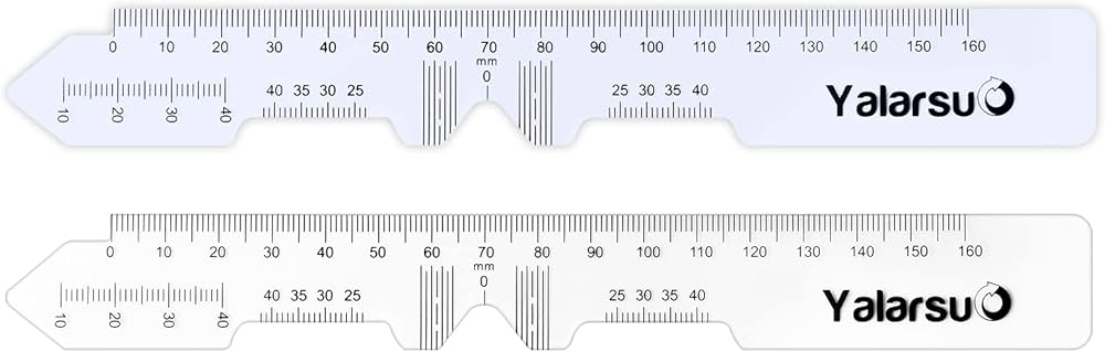 thumbnail image 2 of Kdit PD Ruler Set - Pupil Distance Meter Optical Tool 2 of 5