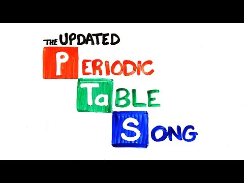 The Periodic Table Song (2018 Update!) | SCIENCE SONGS - YouTube