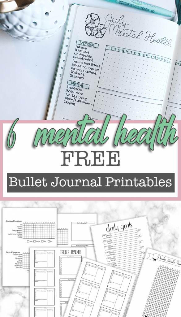 printable personal health journal