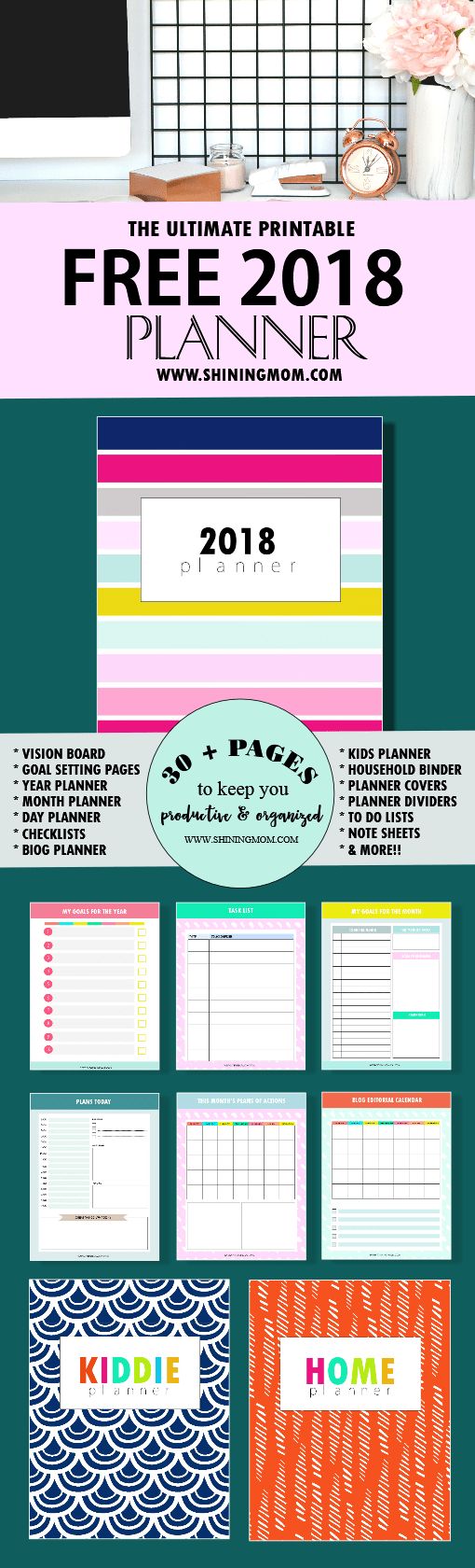 The Ultimate FREE Planner 2018: Design a Life You Love!