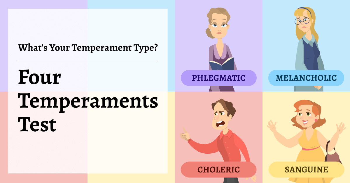 4 Temperaments Test Whats Your Temperament Type Hitostat 