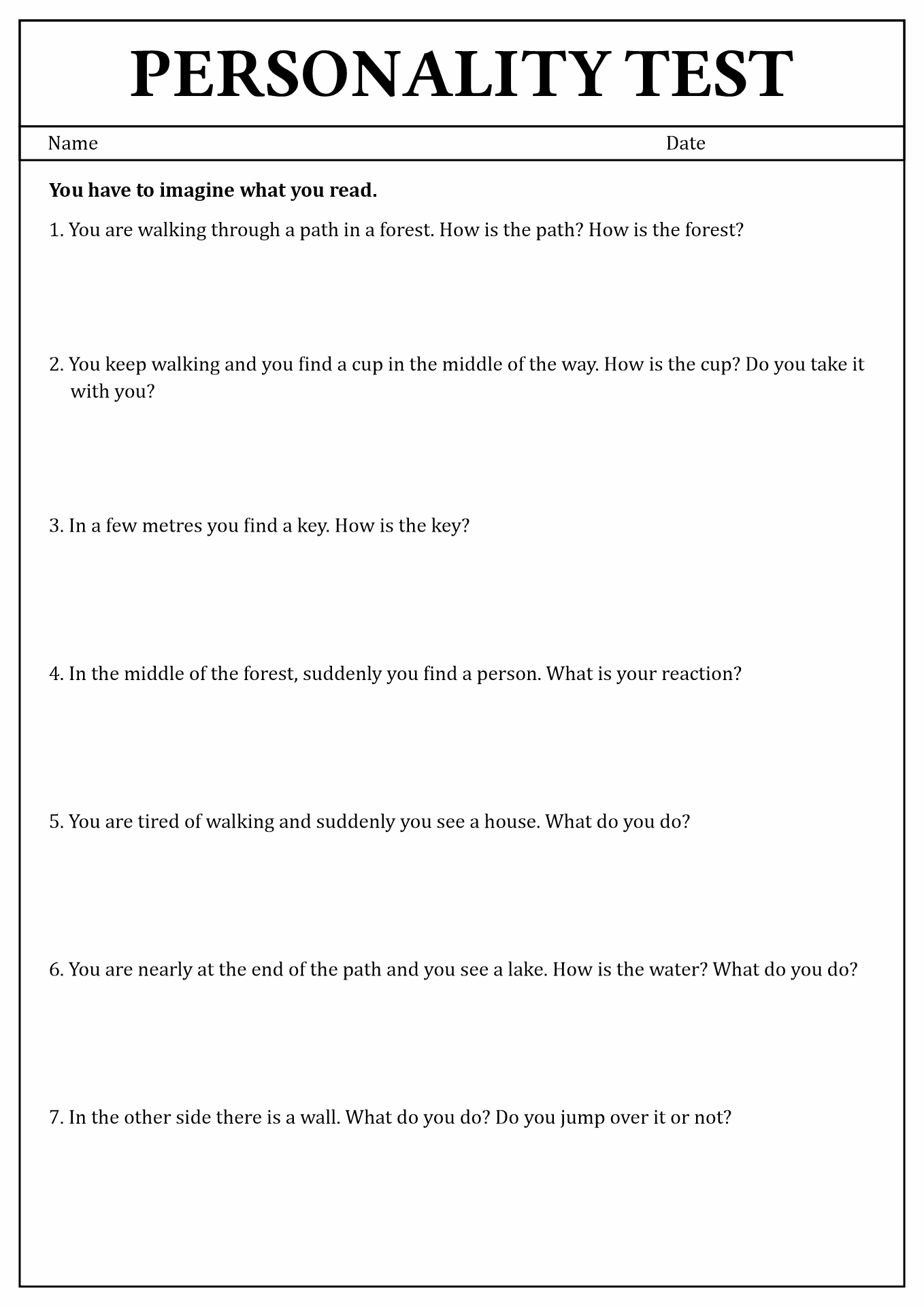 Printable Fun Quizzes: Would You Survive? | Woo! Jr. Kids ...