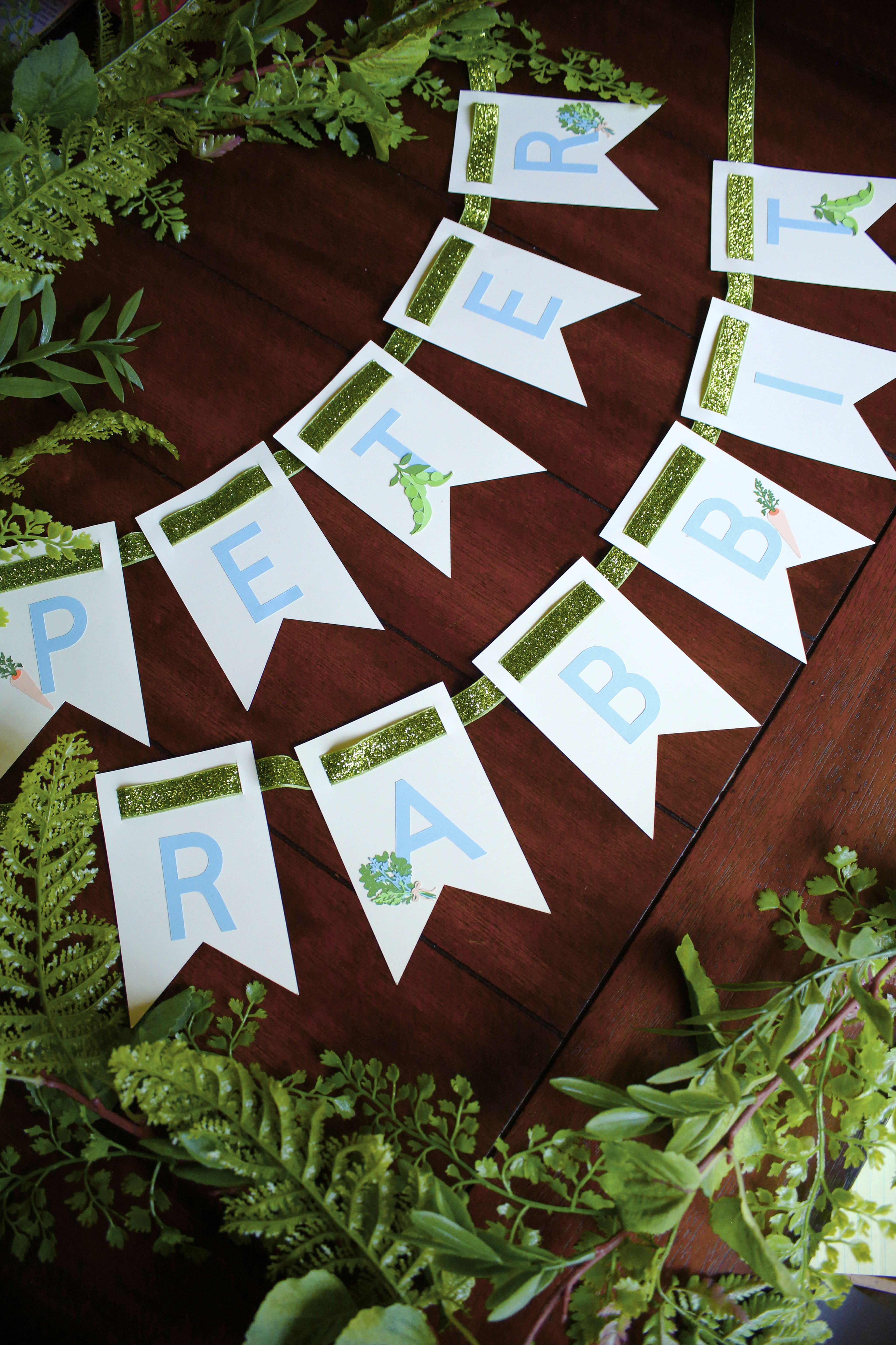 Peter Rabbit Party Banner - Jordans Easy Entertaining