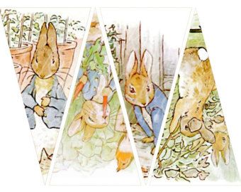 Peter rabbit baby shower | Etsy