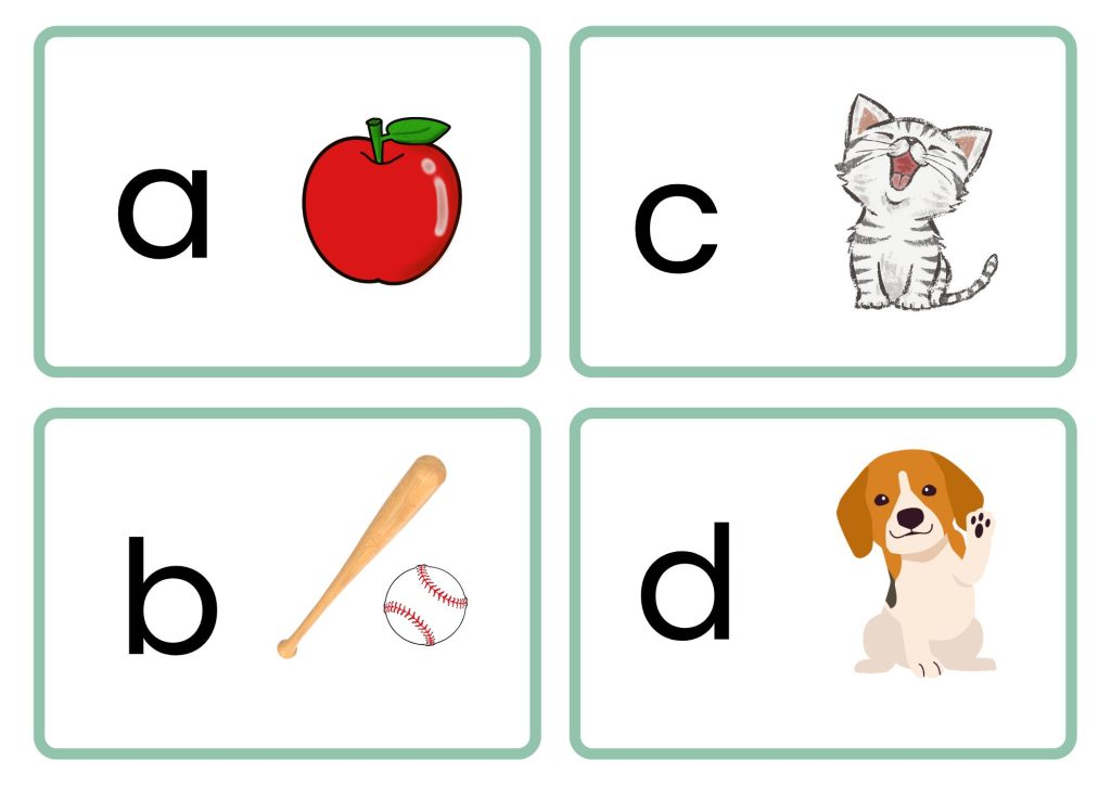 Free Alphabet Flashcards Printable - ABC Names and Sounds ...
