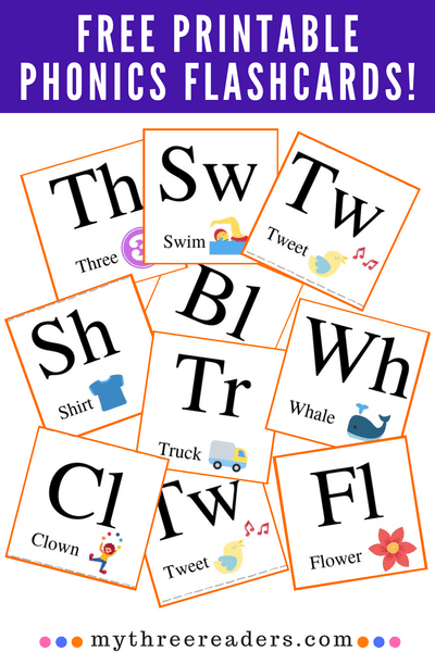 Free Printable Flashcards With Pictures - 25 Consonant Blends For ...