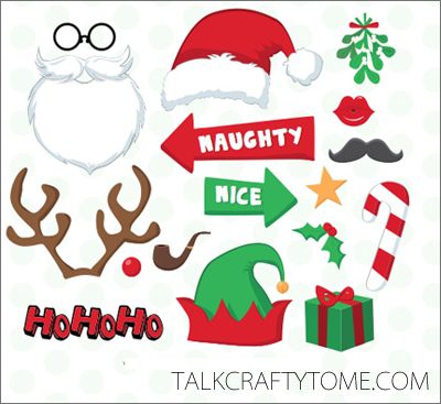 printable photo booth prop ideas