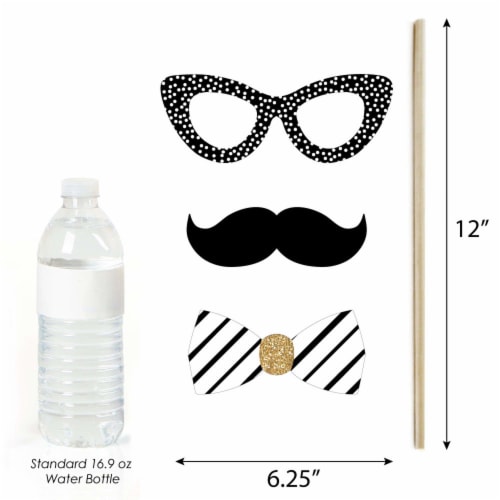 printable photo booth props 1st birthday