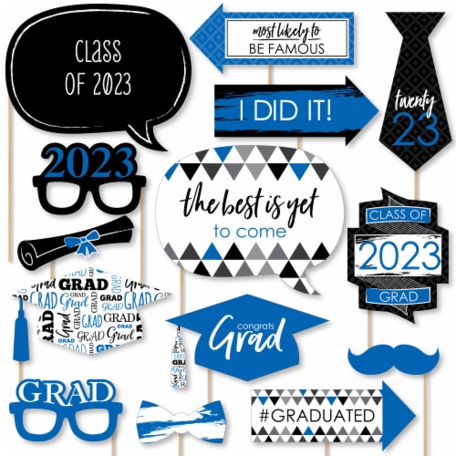 printable photo booth props for graduation