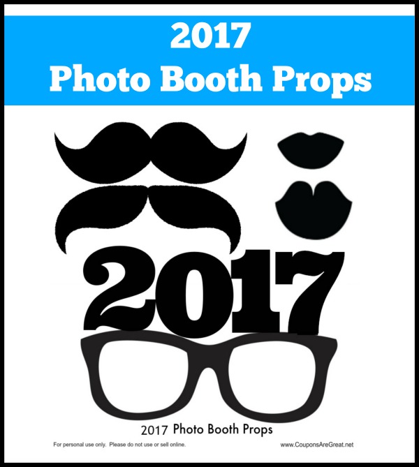 printable photo booth props graduation 2017