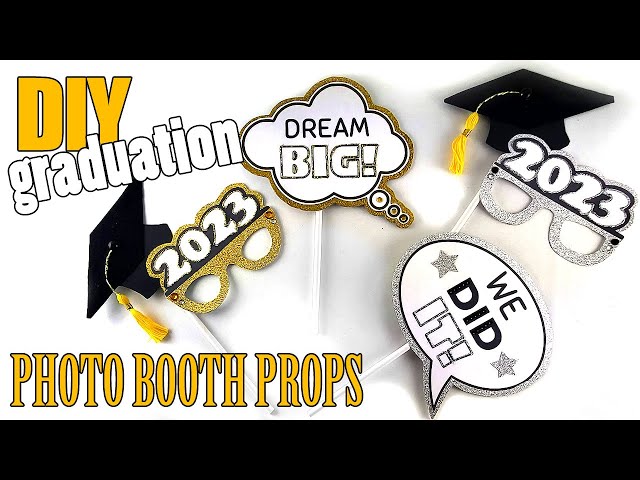 ?Amazing DIY Graduation Photo Props for LESS Than $3 (FREE ...