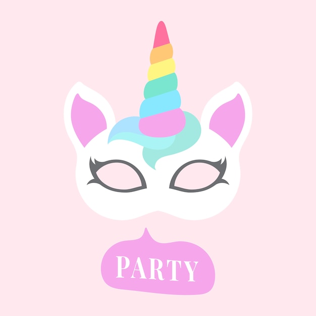 printable photo booth props unicorn