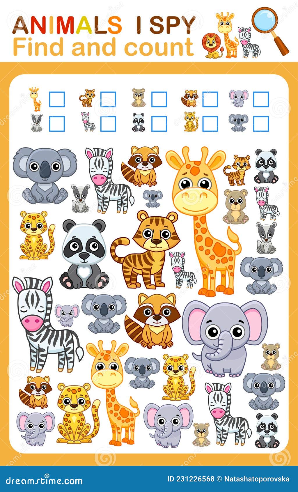 printable photos of zoo animals