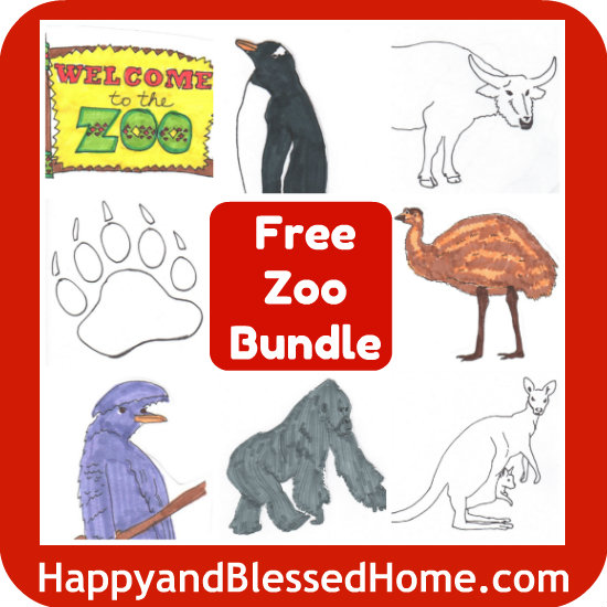 printable photos of zoo animals