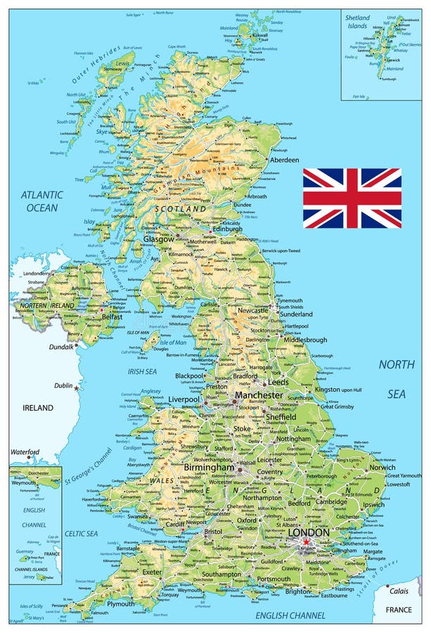 printable physical map of ireland
