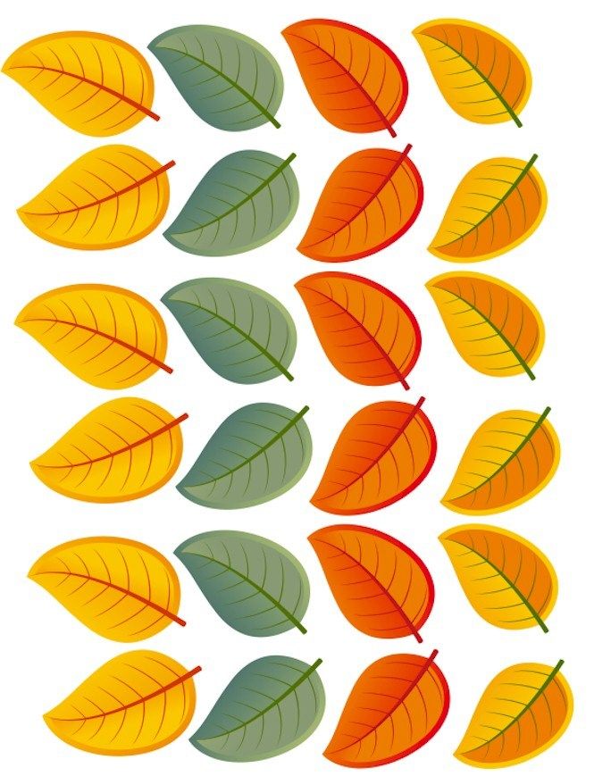 printable pics of leaves