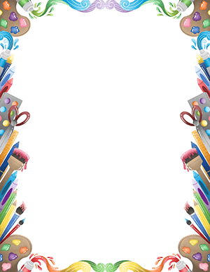 Free Printable School Page Borders