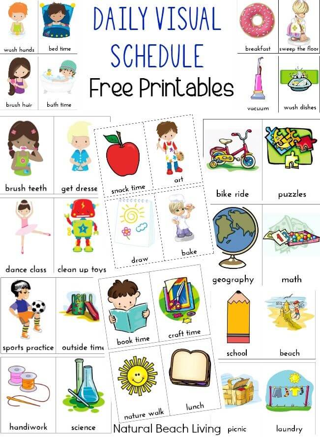 printable picture cards for autism