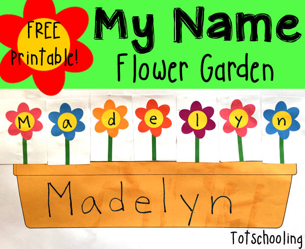 printable picture of a flower garden