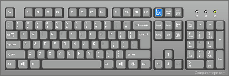 printable picture of a keyboard