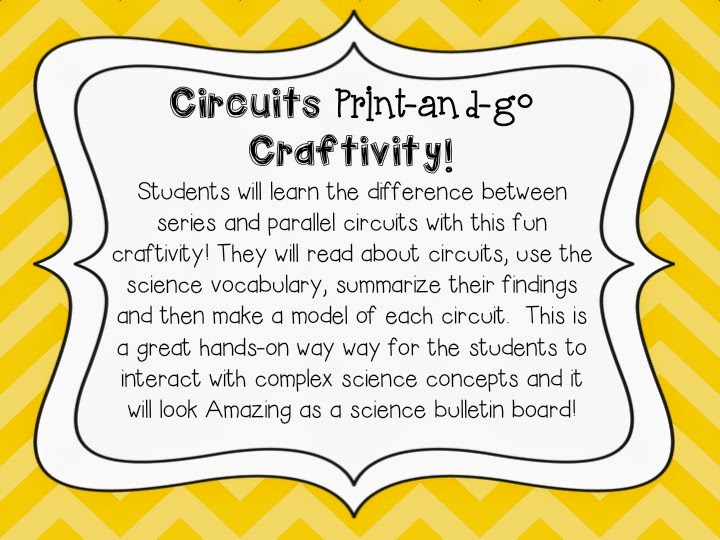 printable picture of a series circuit