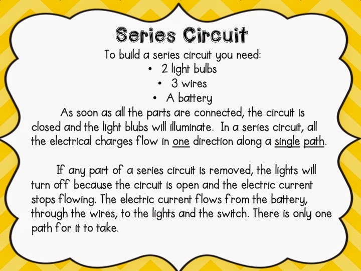 printable picture of a series circuit