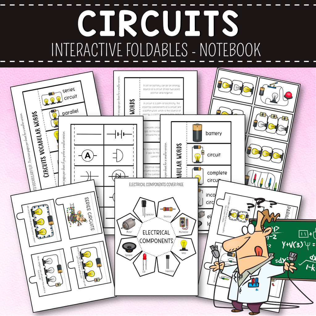 Circuits Interactive Notebook And Foldables Parallel Series circuits-interactive-notebook-and-foldables-parallel-series