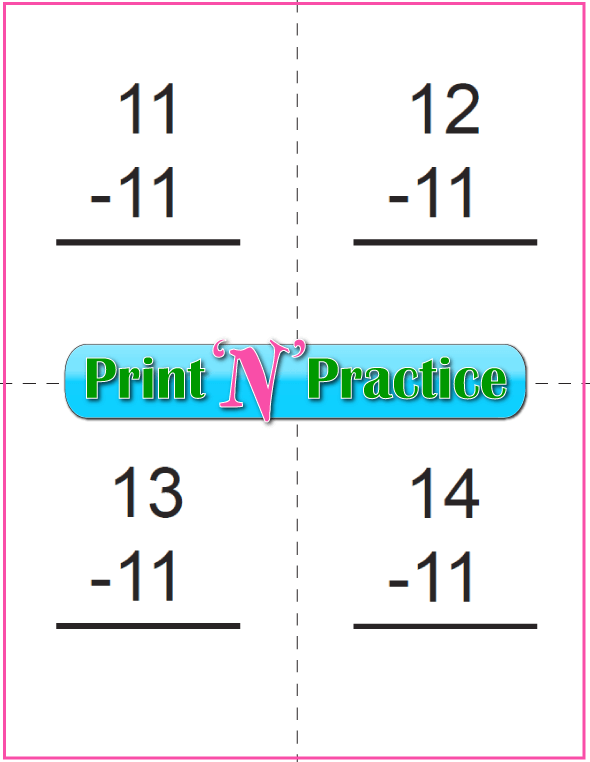 printable picture subtraction worksheet for