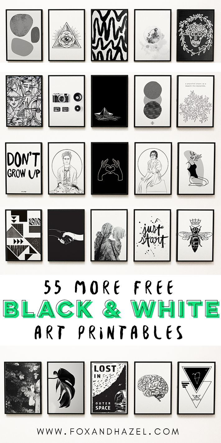 printable pictures black and white