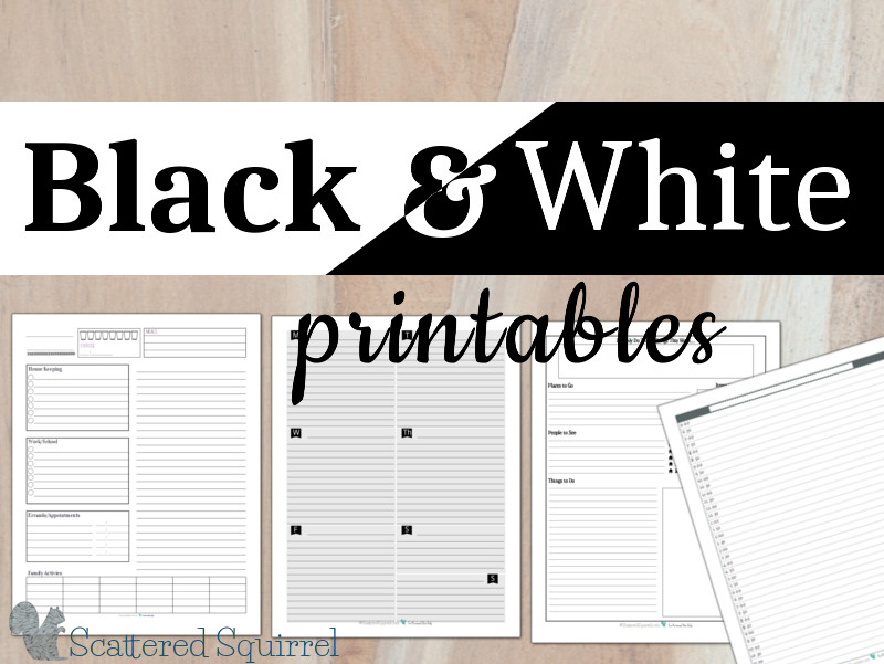 printable pictures black and white