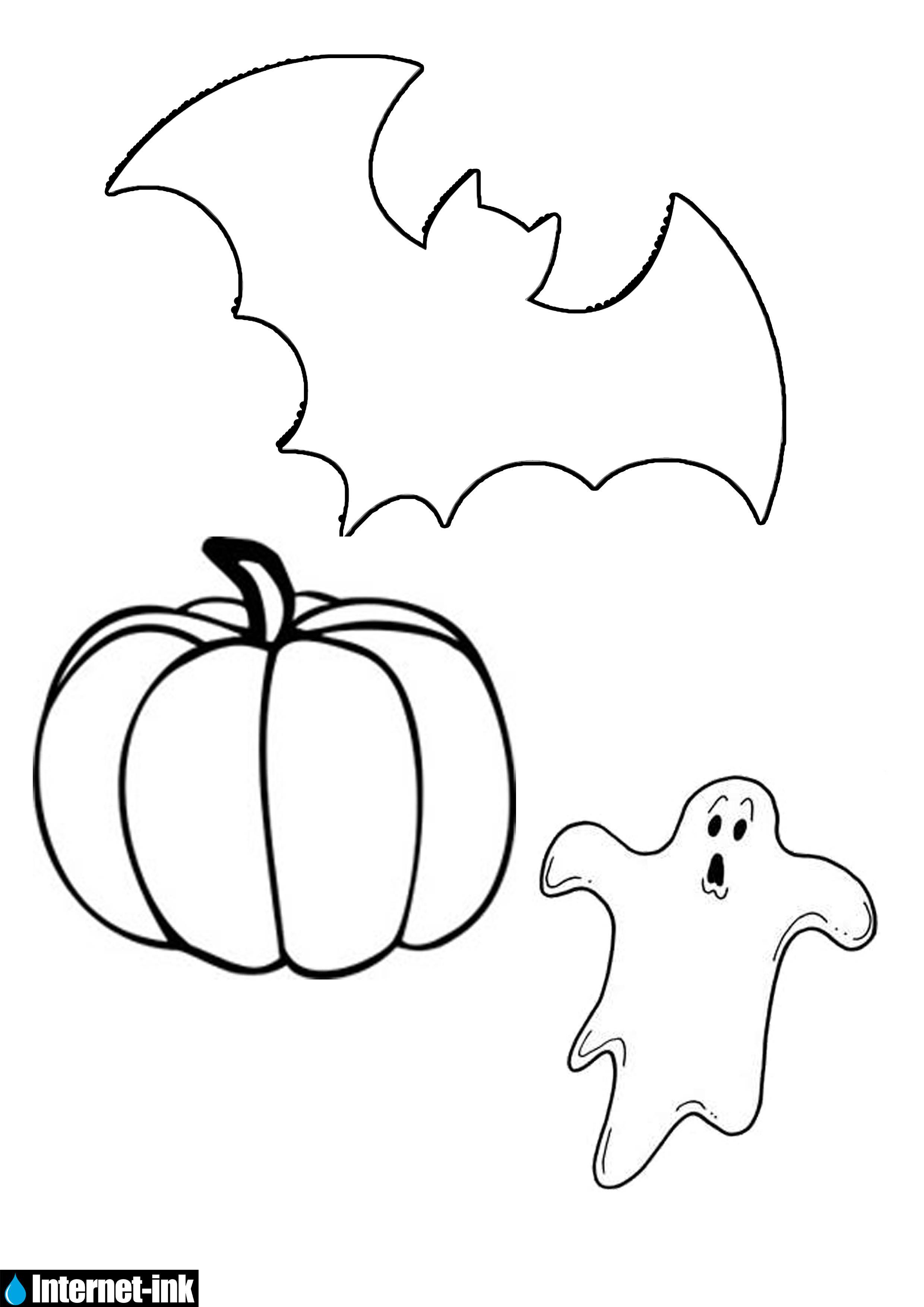 Printable Halloween Cut Out Decorations | Internet Ink