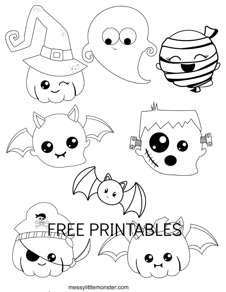 printable pictures halloween