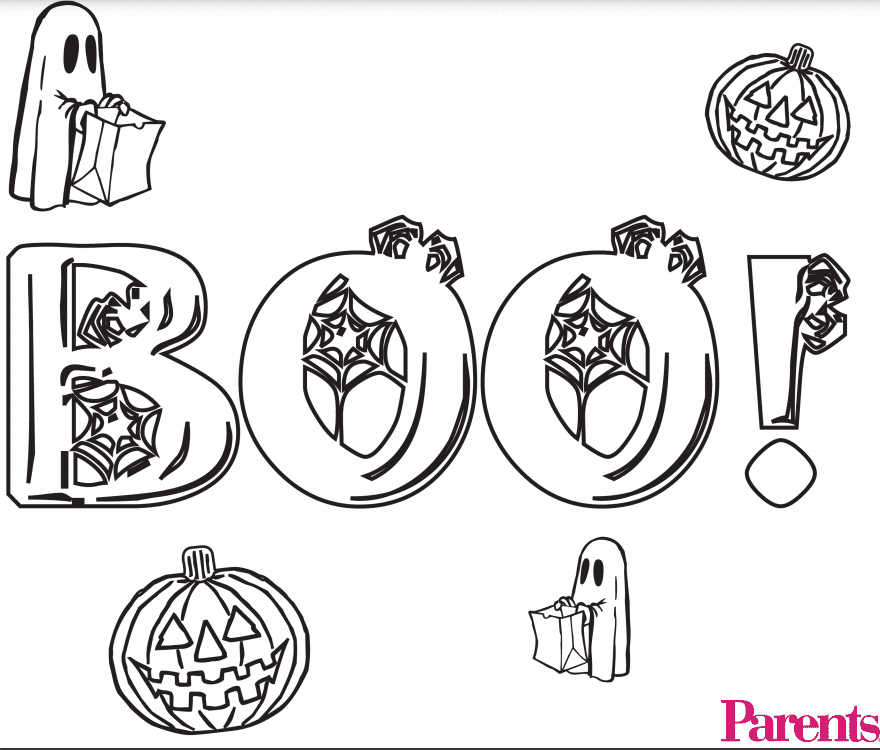 17 Free Printable Halloween Coloring Pages