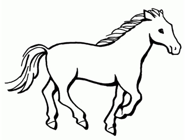 Horse Template - Animal Templates