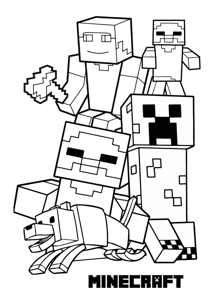 printable pictures minecraft